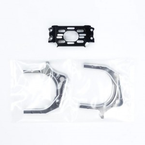 3RACING SAK-D4807 Aluminum Motor Mount For SAKUA D4 1/10 RC AWD RWD Drift Car - Black - SAK-D4807/BK