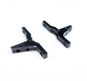 3RACING SAK-D4810 Aluminum Front Bulkhead Cover For 1/10 SAKURA D4 DRIFT CAR - SAK-D4810/BK