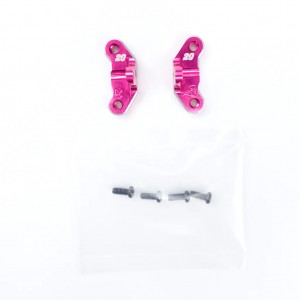 3RACING SAK-D4817B Aluminum Castor Mount 20 degree for SAKURA D4 CAR - SAK-D4817B/PK