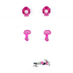 3RACING SAK-D4821/V2 Aluminum Knuckle For 1/10 SAKURA D4 Drift Car - SAK-D4821/V2