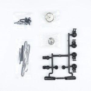 3RACING SAK-D4832 Multiple Drift Body Mount For SAKURA D4 AWD RWD Drift Car - SAK-D4832/BK