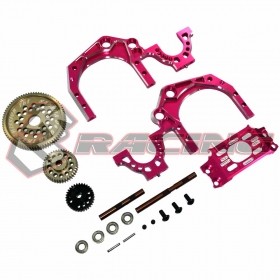 3RACING SAK-D4841/PK Rear Gear Transmittion ratio 1.9 (Pink) For 1/10 RC SAKURA D4 DRIFT CAR - SAK-D4841/PK