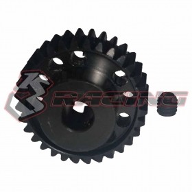 3RACING SAK-D4841A 48 Pitch Pinion Gear 32T For SAK-D4841 - SAK-D4841A