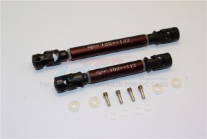 STEEL ADJUSTABLE MAIN SHAFT WITH ALLOY BODY 1/10 TRX4 DEFENDER TRAIL CRAWLER - Brown - TRX4037SAN-BR