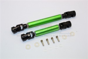 STEEL ADJUSTABLE MAIN SHAFT WITH ALLOY BODY 1/10 TRX4 DEFENDER TRAIL CRAWLER - Green - TRX4037SAN-G