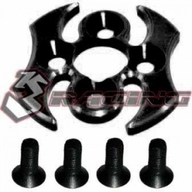 3RACING SAK-D305 Aluminum Spur Gear Cover Ver. 2 1/10 RC SAKURA D3 Drift Car - SAK-D305/V2/BK