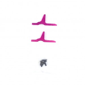 3RACING SAK-D321/PK Aluminum Rear Bulkhead Cover For 1/10 RC Sakura D3 Drift Car - SAK-D321/PK