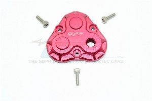 GPM TRX4038A ALUMINIUM CENTER TRANSMISSION OUTER CASE 1/10 TRX4 DEFENDER TRAIL CRAWLER - Red - TRX4038A-R