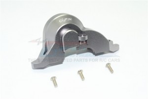 GPM TRX4038GCA ALUMINUM TRANSMISSION UPPER SPUR GEAR CASE COVER 1/10 TRX4 DEFENDER TRAIL CRAWLER - Gun silver - TRX4038GCA-GS