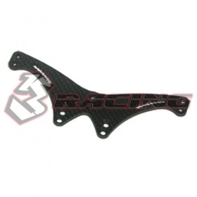 3RACING SAK-36/WO Rear Graphite Shock Tower For 3racing Sakura Zero - SAK-36/WO