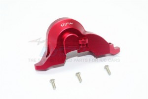 GPM TRX4038GCA ALUMINUM TRANSMISSION UPPER SPUR GEAR CASE COVER 1/10 TRX4 DEFENDER TRAIL CRAWLER - Red - TRX4038GCA-R