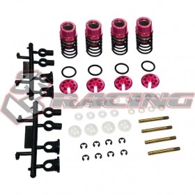 3RACING SAK-X28/PK/V2 54mm Aluminum Oil Damper Set(Coated Teflon) For D3 SAKURA S RC CAR - SAK-X28/PK/V2
