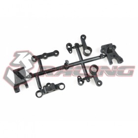 3RACING SAK-XS101 Plastic Motor Mount and Steering System For 1/10 Sakura XI Sport Car - SAK-XS101