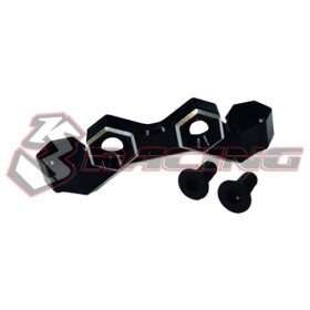 3RACING TT02-07 Upper Mount for TAMIYA TT-02 - Black - TT02-07