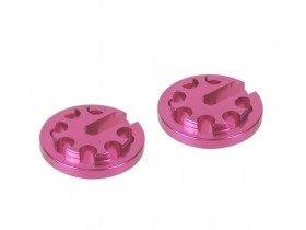 3RACING FGX-305/PK Aluminium Shock Spring Base Cover 10mm For 1/10 RC 3racing Sakura FGX F-1 Formula Car - FGX-305/PK