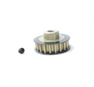 3RACING 3RAC-3PY/21 Aluminum Center Pulley Gear T21 - 3RAC-3PY/21