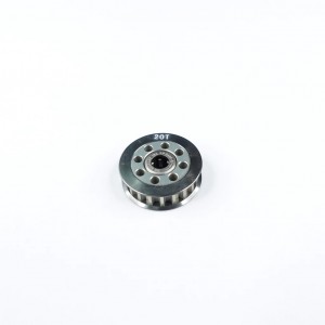 3RACING 3RAC-3PYW/20 Aluminum Center One Way Pulley Gear T20 - 3RAC-3PYW/20