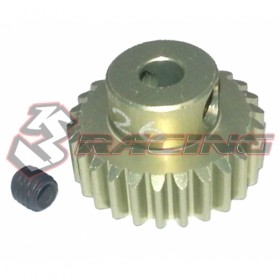 3RACING 3RAC-PG4826 48 Pitch Pinion Gear 26T (7075 w/ Hard Coating) For 1/10 RC Car - 3RAC-PG4826