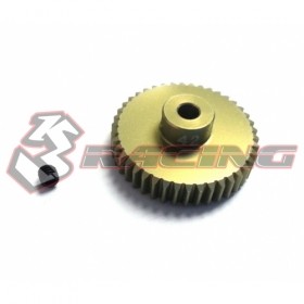 3RACING 3RAC-PG4842 48 Pitch Pinion Gear 42T (7075 w/ Hard Coating) FOR 1/10 RC CAR - 3RAC-PG4842