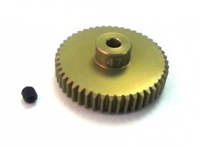 3RACING 3RAC-PG4847 48 Pitch Pinion Gear 47T (7075 w/ Hard Coating) For 1/10 RC Car - 3RAC-PG4847
