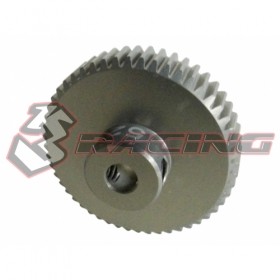 3RACING 3RAC-PG6452 64 Pitch Pinion Gear 52T (7075 w/ Hard Coating) - 3RAC-PG6452