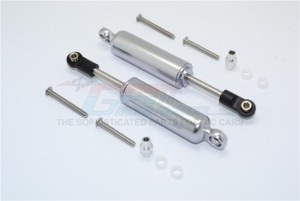 ALUMINIUM FRONT/REAR INTERNAL SHOCKS 1/10 TRX4 DEFENDER TRAIL CRAWLER - Gun silver - TRX4093N-GS-BEBK