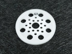 3RACING 3RAC-SG64123 64 Pitch Spur Gear 123T For 1/10 RC Car - 3RAC-SG64123