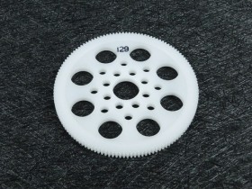 3RACING 3RAC-SG64129 POM 64 Pitch Spur Gear 129T For 1/10 RC Car - 3RAC-SG64129