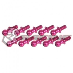 3RACING 3RAC-BS4806 Aluminum 4.8MM Ball Stud L=6 (10 pcs) 1/10 RC CAR - 3RAC-BS4806/PK