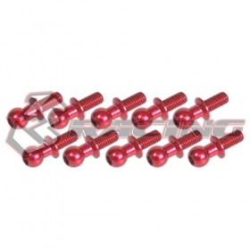 3RACING 3RAC-BS4810/BL 4.8MM Ball Stud L=10 (10 pcs) For 1/10 RC Car - 3RAC-BS4810/RE