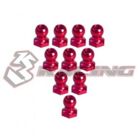 3RACING 3RAC-BS48H5 4.8MM Hex Ball Stud L=5 (10 pcs) 1/10 RC CAR - 3RAC-BS48H5/RE