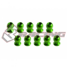 Aluminum 3RAC-BS58H5 5.8MM Hex Ball Stud L=5 (10 pcs) For 1/10 RC Car - 3RAC-BS58H5/GR