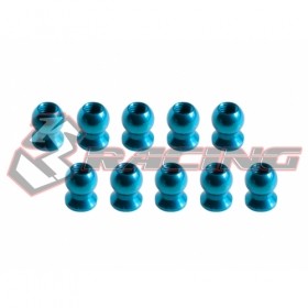 Aluminum 3RAC-BS58H5 5.8MM Hex Ball Stud L=5 (10 pcs) For 1/10 RC Car - 3RAC-BS58H5/LB