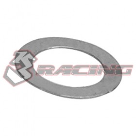 Stainless Steel 6mm Shim Spacer 0.1/0.2/0.3mm Thickness 10pcs Each For 1/10 RC Car - Silver - 3RAC-SW06