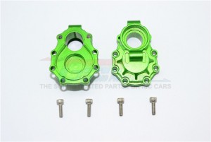 GPM TRX4022B ALUMINUM REAR KNUCKLE ARMS INNER CASE 1/10 ELECTRIC 4WD TRX4 DEFENDER TRAIL CRAWLER - Green - TRX4022B-G
