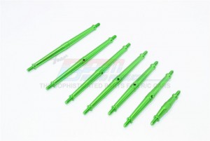 GPM TRX4162 ALUMINUM TURNBUCKLES 1/10 TRAXXAS 4WD TRX4 DEFENDER TRAIL CRAWLER - Green - TRX4162-G