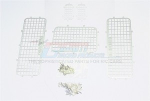 ALUMINUM WINDOW GUARD FOR TRX 4 DEFENDER - TRX4ZSP12-S