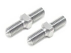 3RACING 3RAC-TR315 64 Titanium 3mm Turnbuckle - 15mm 2 Pcs For 1/10 RC D4 AWD RWD CAR - 3RAC-TR315