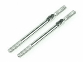 3RACING 3RAC-TR345 64 Titanium 3mm Turnbuckle - 45mm 2 Pcs For 1/10 RC Car - 3RAC-TR345