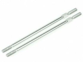 3RACING 3RAC-TR372 64 Titanium 3mm Turnbuckle - 72mm (2 Pcs) - 3RAC-TR372