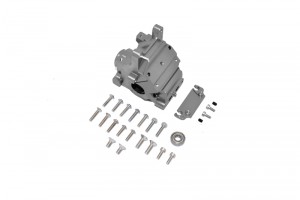 GPM MAK012 ALUMINIUM FRONT/REAR GEAR BOX 1/8 KRATON / OUTCAST / TYPHON / INFRACTION / NOTORIOUS / SENTON - Gun silver - MAK012-GS