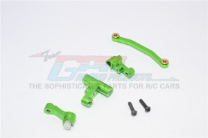 GPM LTX048 ALUMINIUM STEERING ASSEMBLY 1/18 TRAXXAS LATRAX RALLY - LTX048-G