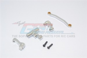 GPM LTX048 ALUMINIUM STEERING ASSEMBLY 1/18 TRAXXAS LATRAX RALLY - LTX048-S