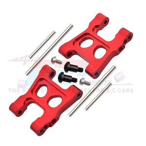 GPM LTX055 ALUMINIUM FRONT/REAR LOWER ARM FOR 1/18 TRAXXAS LATRAX RALLY - LTX055-R