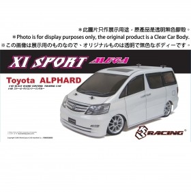 3RACING Sakura XI Sport 1/10 Touring & Toyota Alphard MK1 Body Set - Black - KIT-ALPXS