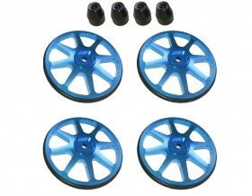 3RACING ST-001/V2 Aluminium Setup Wheels (4 Pcs) - Ver. 2 For 1/10 RC Car - ST-001/V2/LB