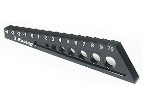 Chassis Droop Gauge -4 to 10mm - Black - ST-004/BL