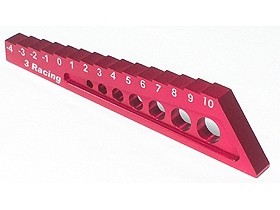 Chassis Droop Gauge -4 to 10mm - Red - ST-004/RE
