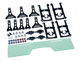 3RACING ST-020 1/8 Nitro and Electric On road Car Universal Setup System - Black - ST-020