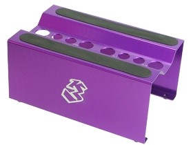 Aluminium Setting Stand for 1/8 & 1/10 EP / GP - Purple - ST-12/PU